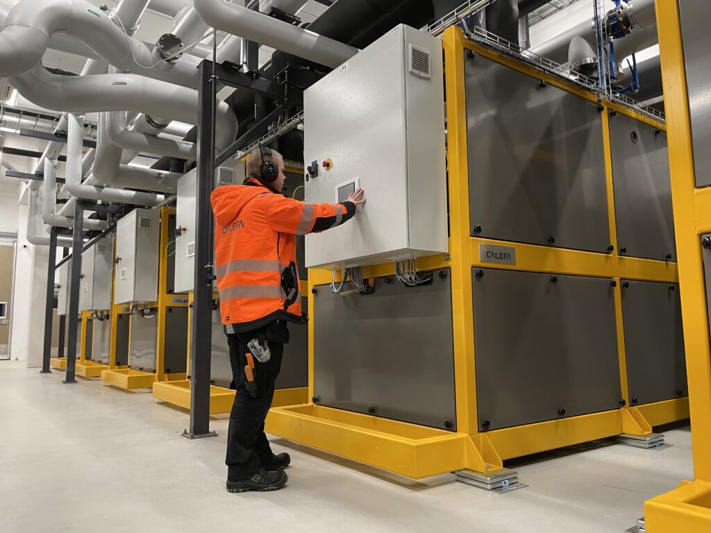 AmbiHeat- lämpöpumppulaitos