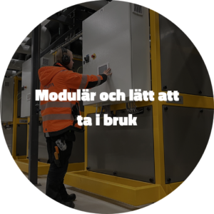 Modulär och lätt att ta i bruk